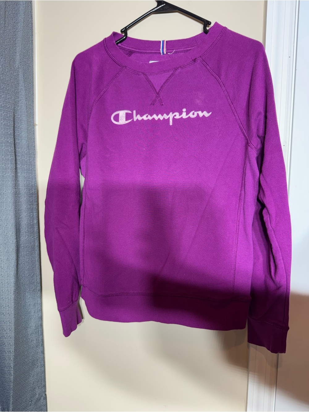 Champion Magenta/Purple Pullover Sweatshirt